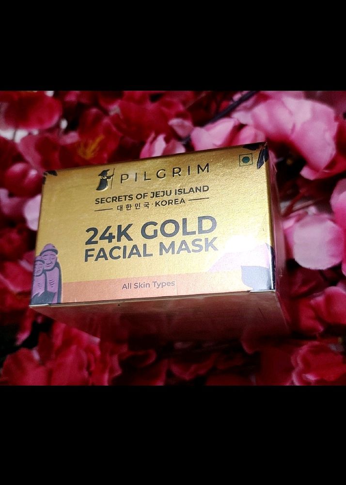 Pilgrim 24 K Gold Facial Mask