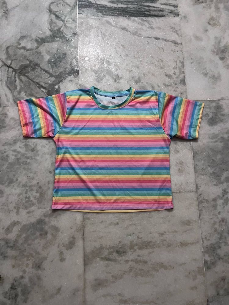 Rainbow Top For Women