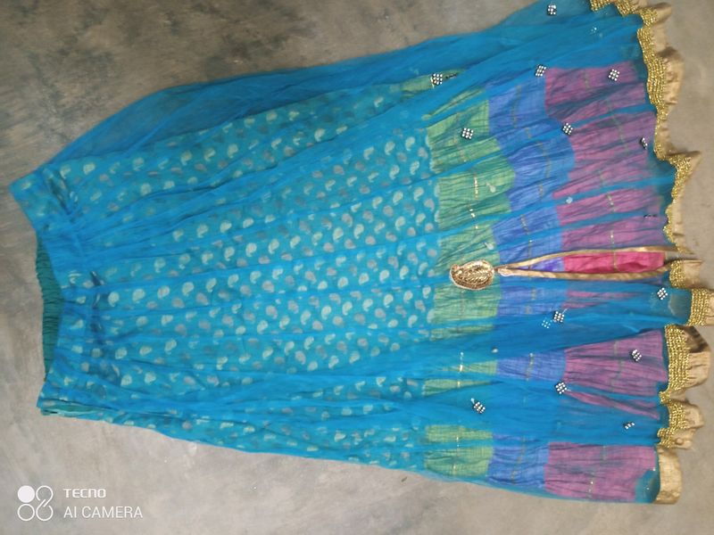 Lehenga Skirt With Dupatta