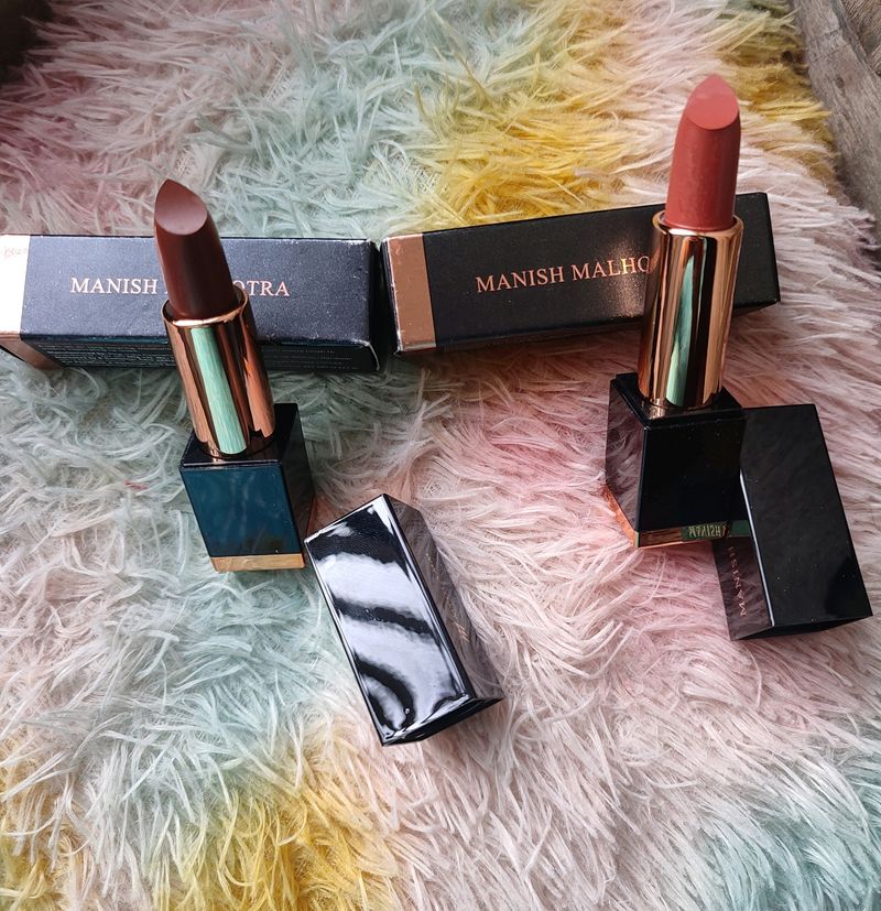 Combo Of Two Manish Malhotra Soft Matt Lipstick