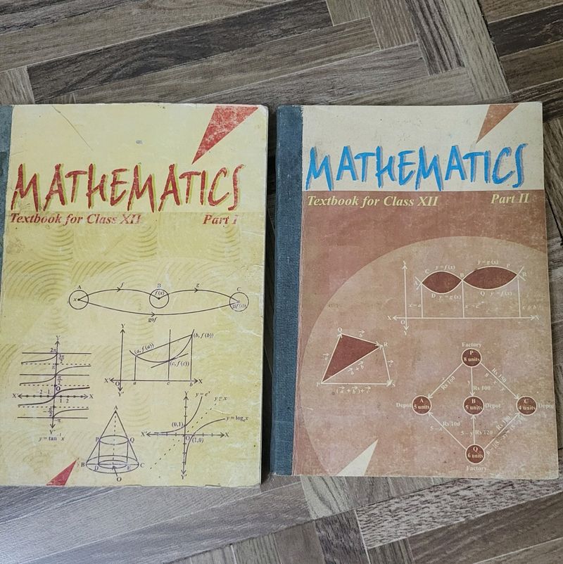 NCERT Maths Book Class 12 (Both Parts)