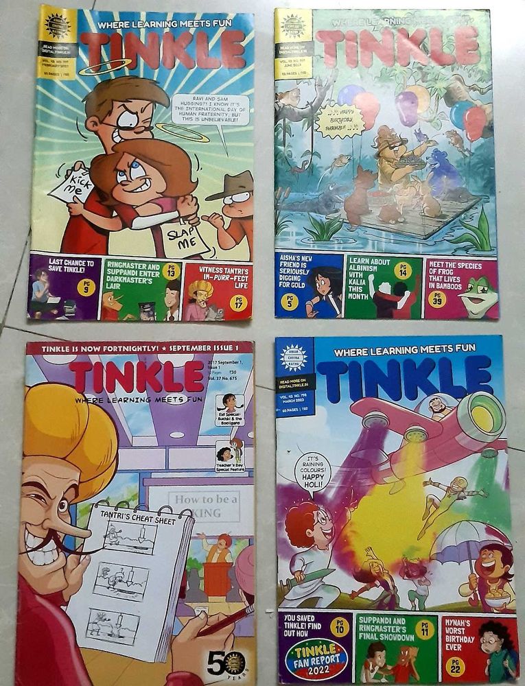 4 Tinkle Magazine