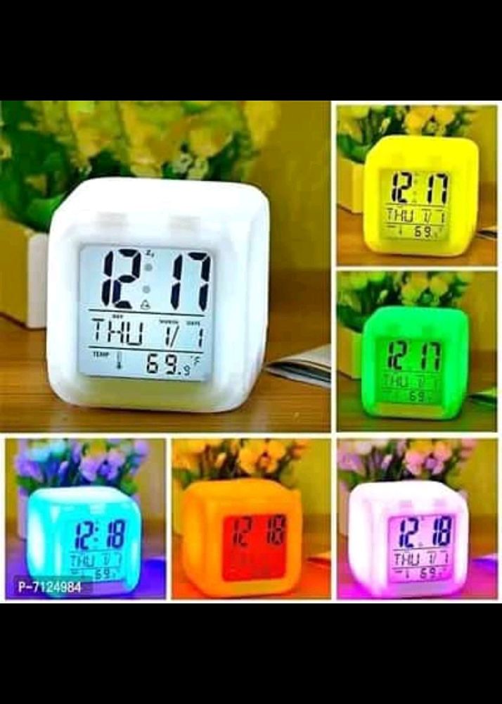 Color Changing Alarm Clock