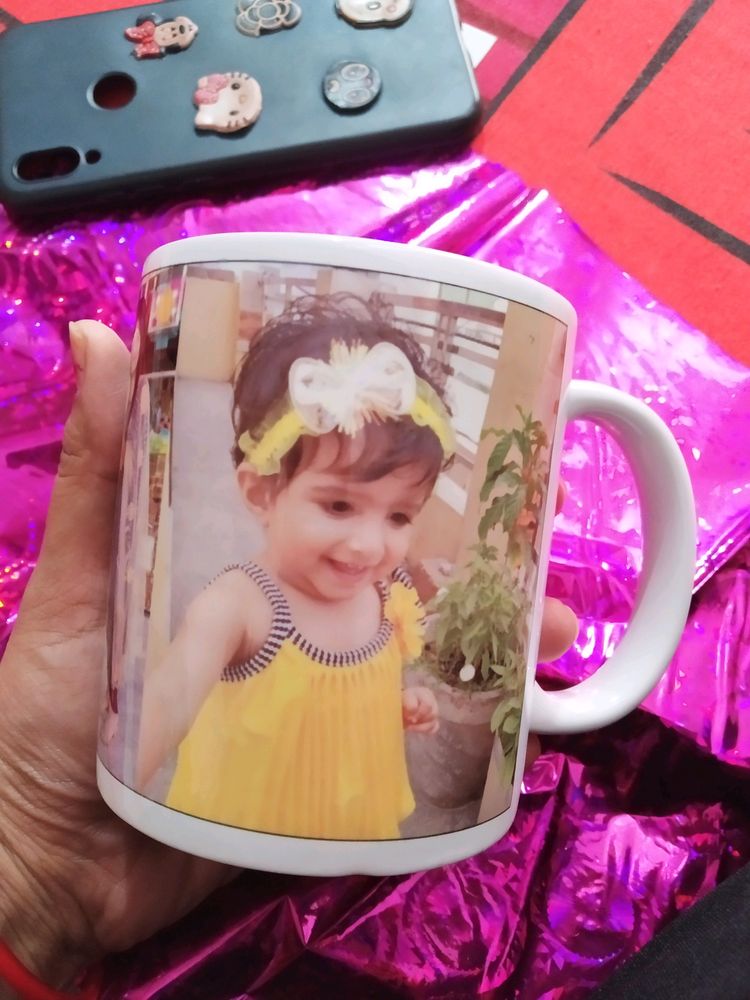 White Photo Coffee Mug (Customized)