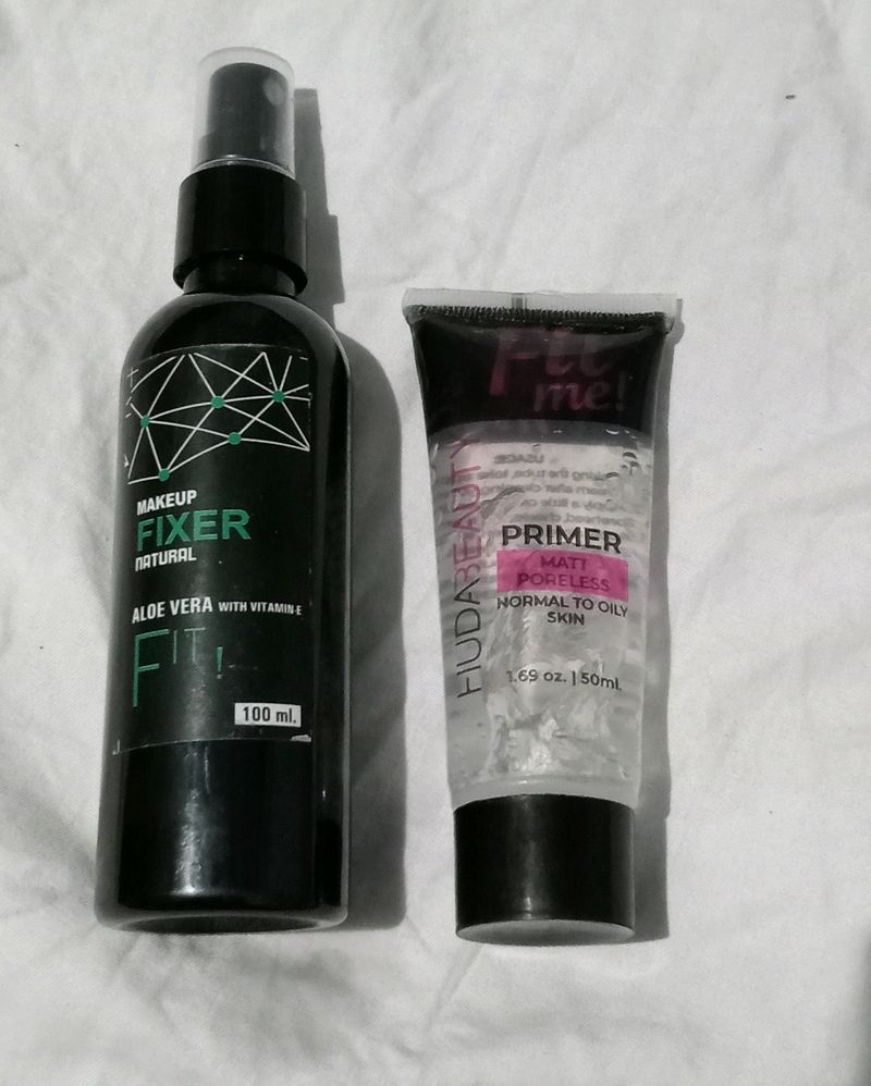 Face Primer & Makeup Fixer Sprey