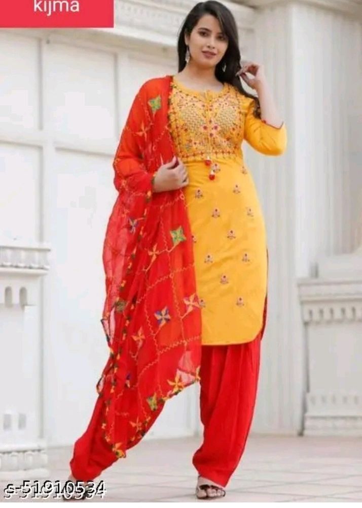 Daily  Wear Patiyala  Salvar Suits