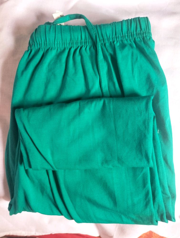 Sristhi M Size Sea Green Legging