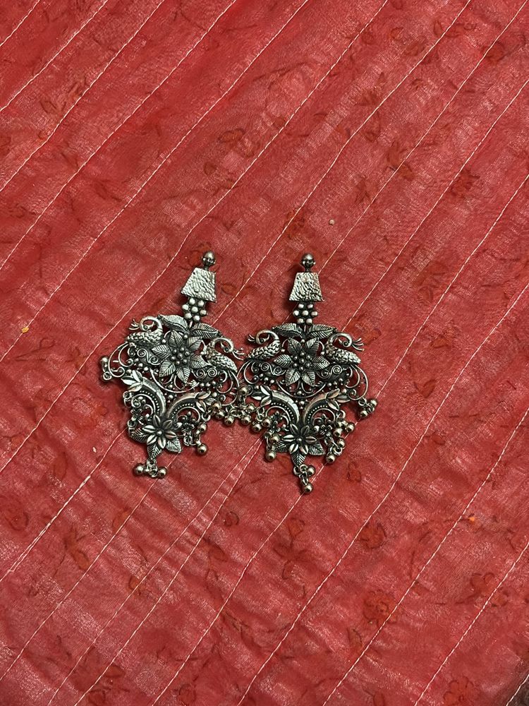 Oxidised Earings