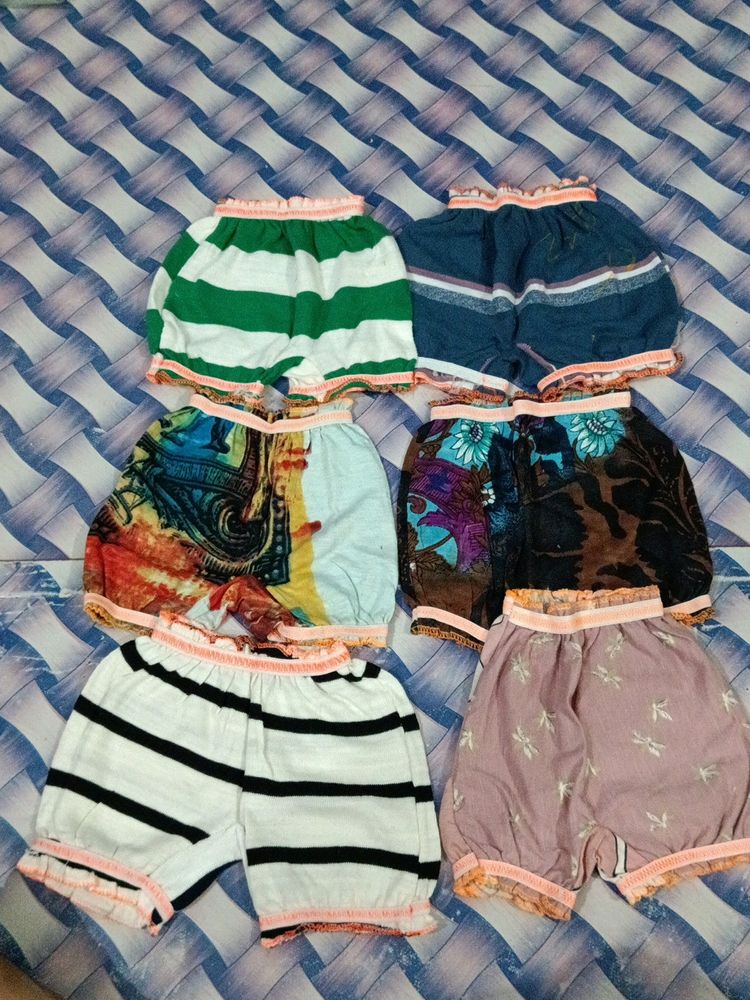 Baby Short for 0/1 Month Pack Of 6pc