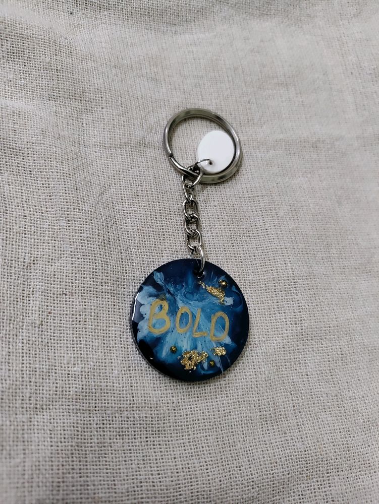 Resin keychain