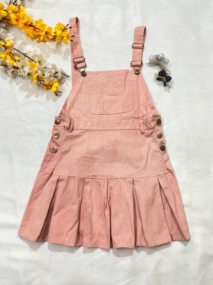 Pastel Pink Dungaree💖