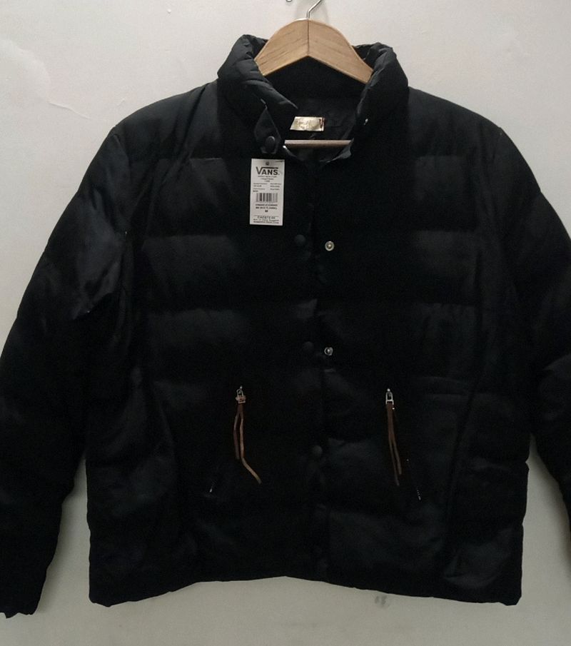 Gents Ladies Black Padded Jacket