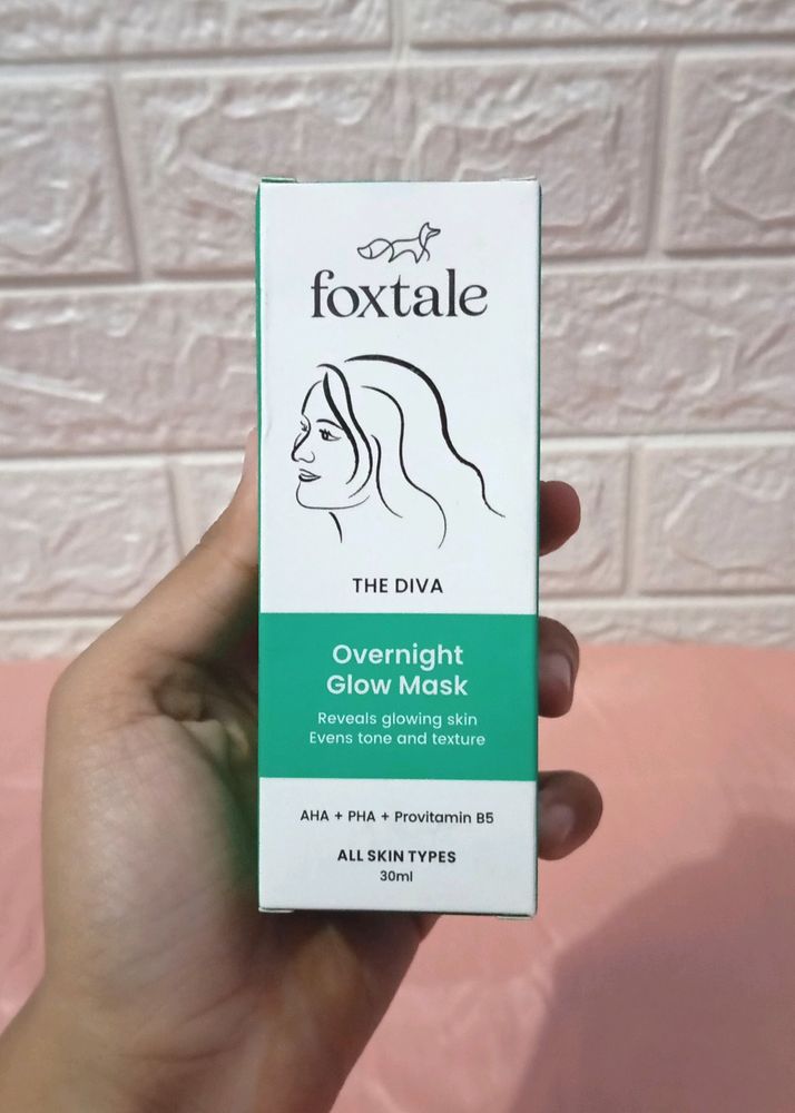 Foxtale Overnight Glow Mask💚