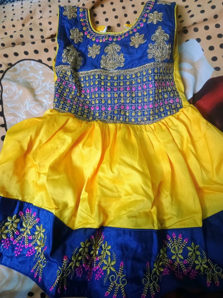Yellow Traditional Gown