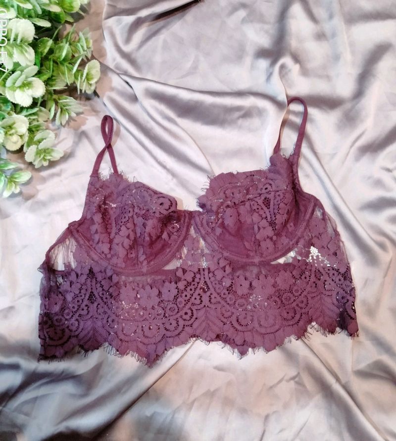 Purple Cami Bra