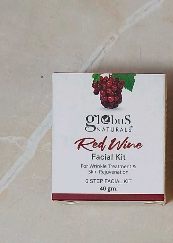 New Red Wine Facial Kit