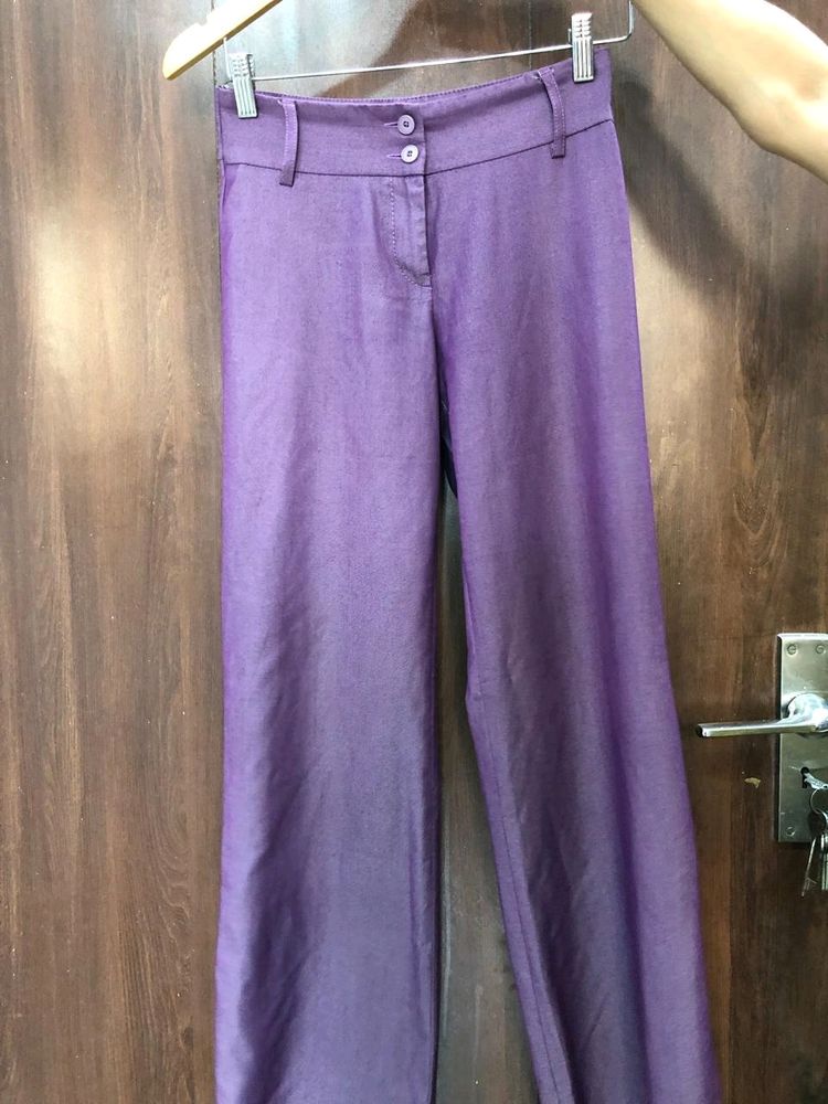 Purple Shimmery Pants