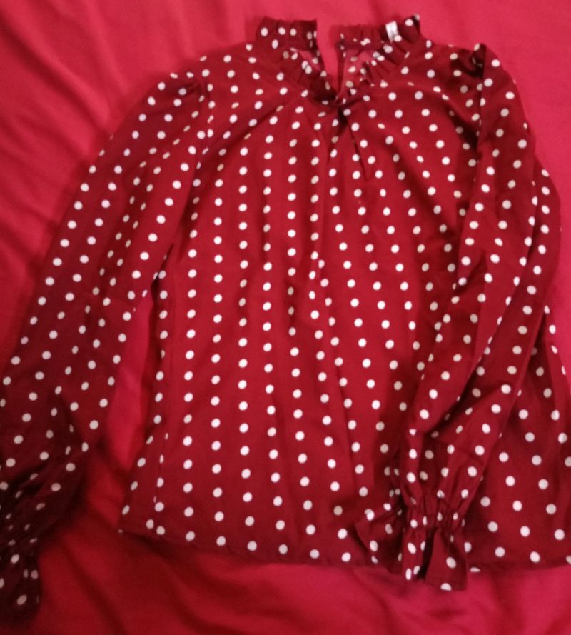 Pulka Dot Top♥️♥️