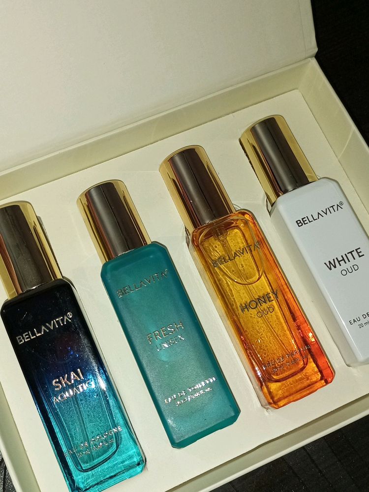 Bellavita Unisex Gift Set Pack Of 4