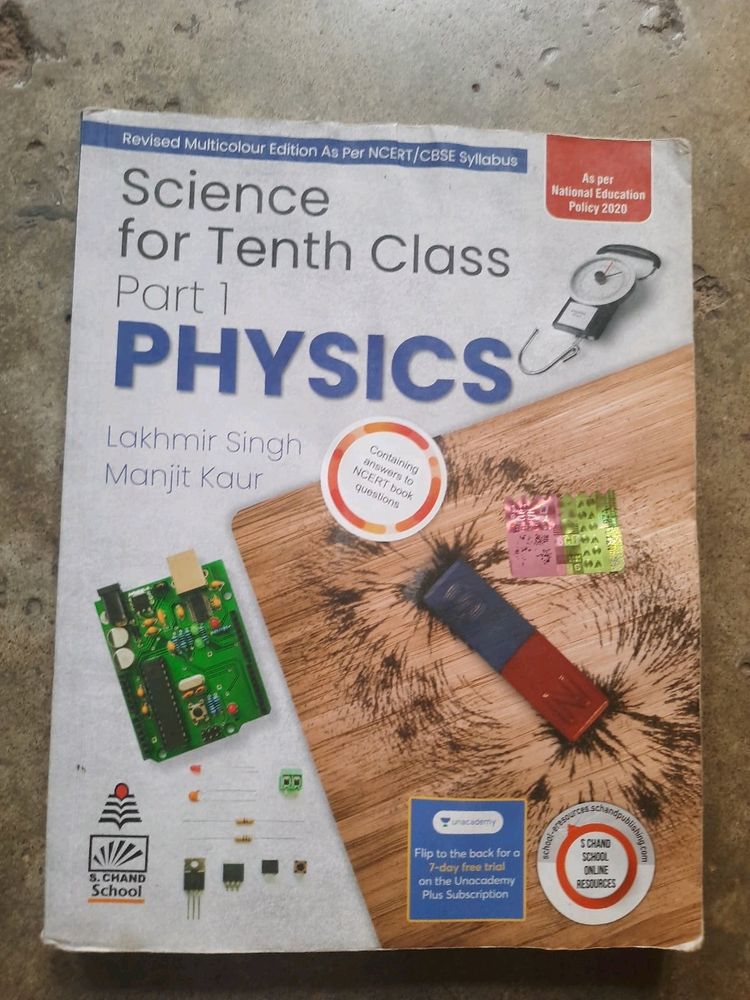 Lakhmir Singh Physics For Class 10, Part-1