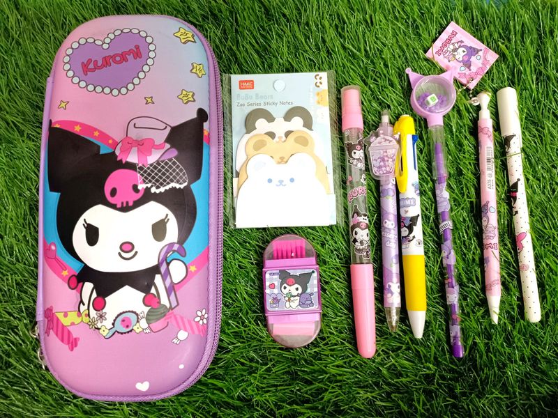 Sanrio Kuromi Stationery Hamper