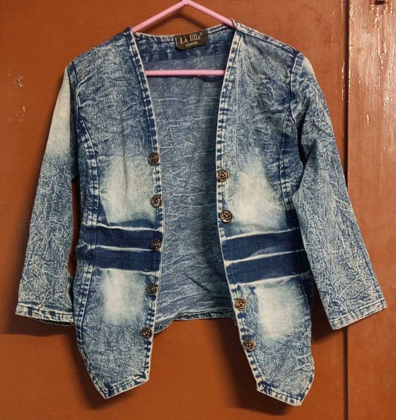 Denim Jacket For Women/Girls💙