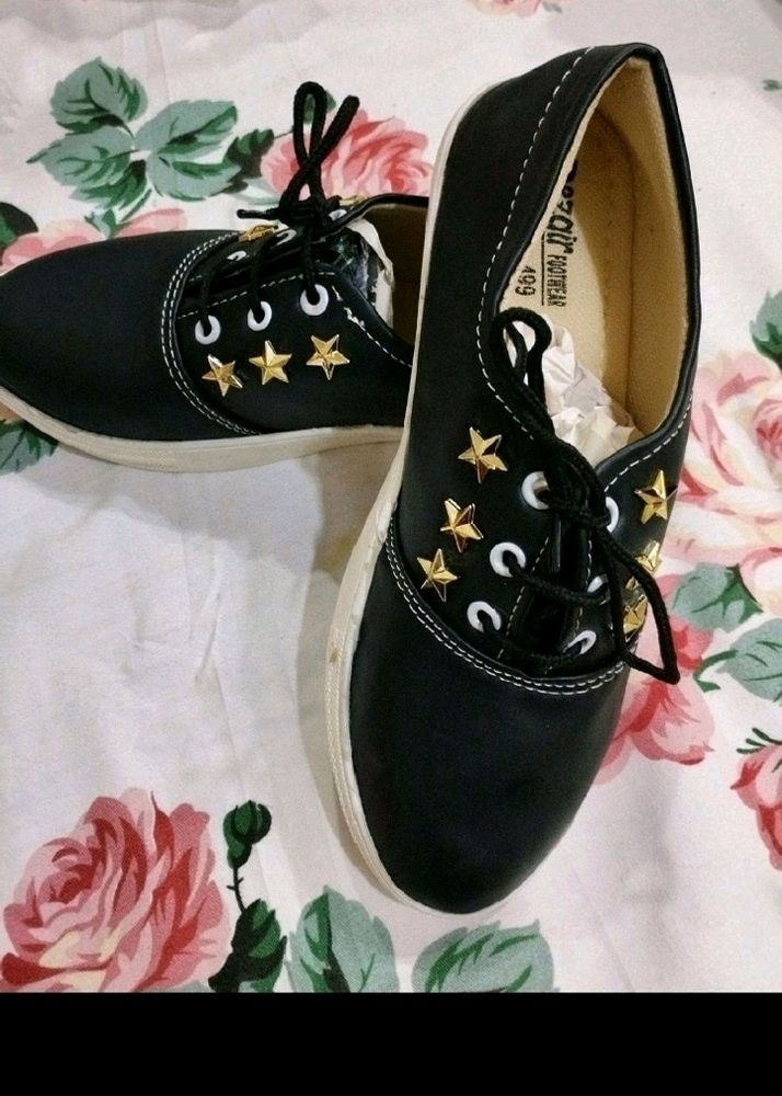 New Black Shoes