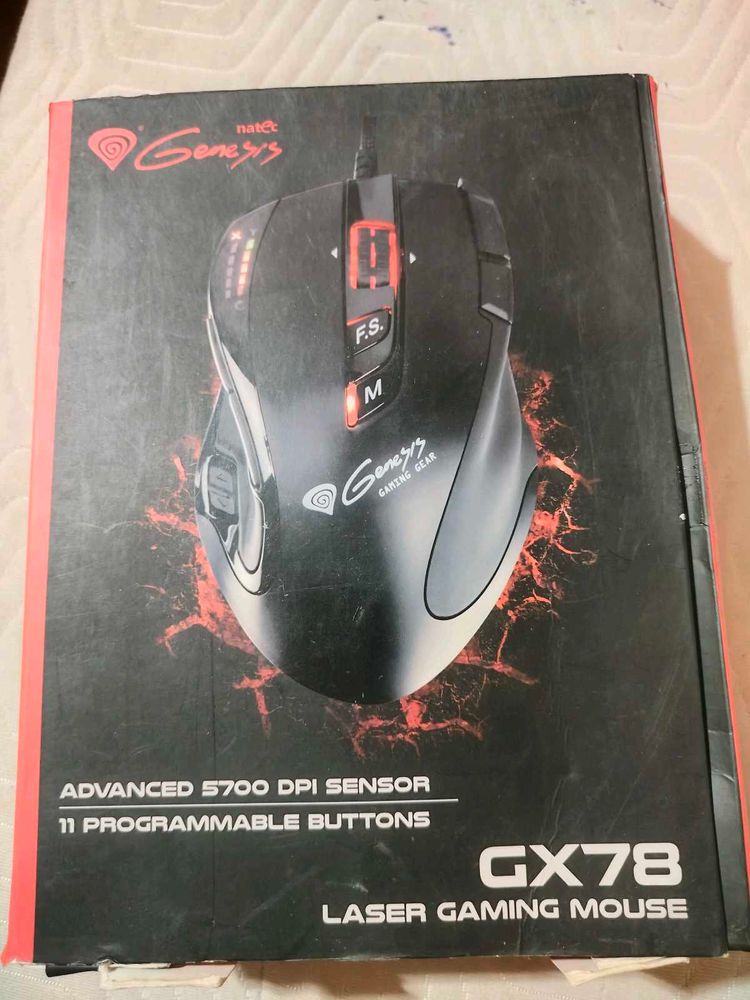 New Natec Genesis Laser Gaming Mouse