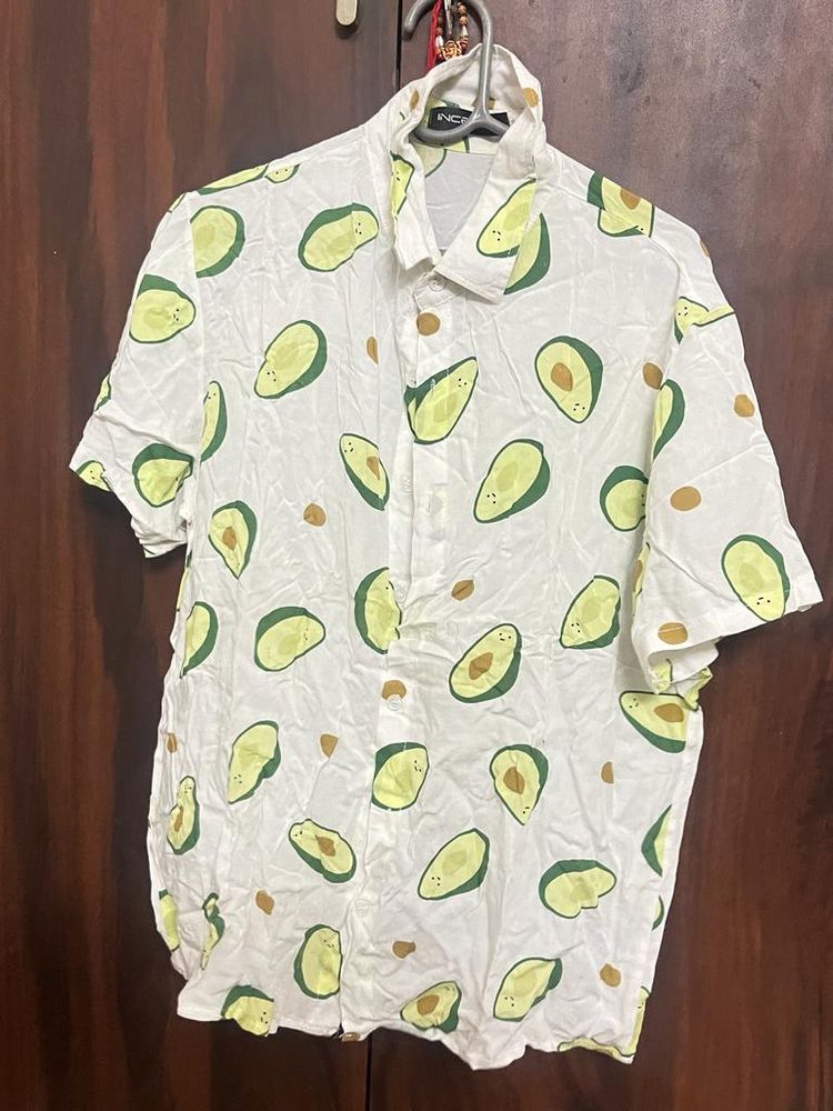 Avocado Print Men Shirt