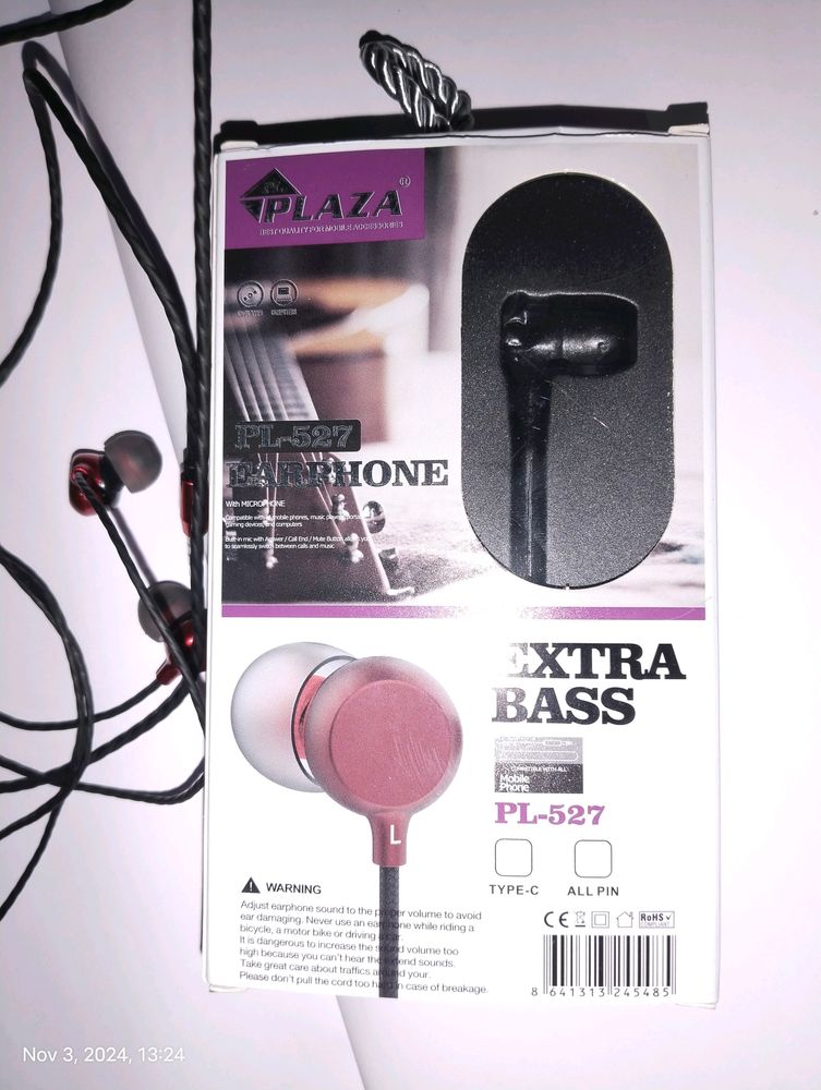 Earphone/ Headphone