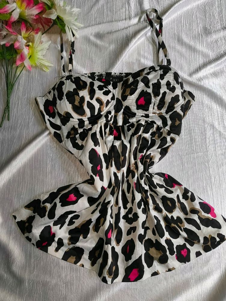 🌹Sexy Aesthetic Cow Printed Top(Adjustable) New
