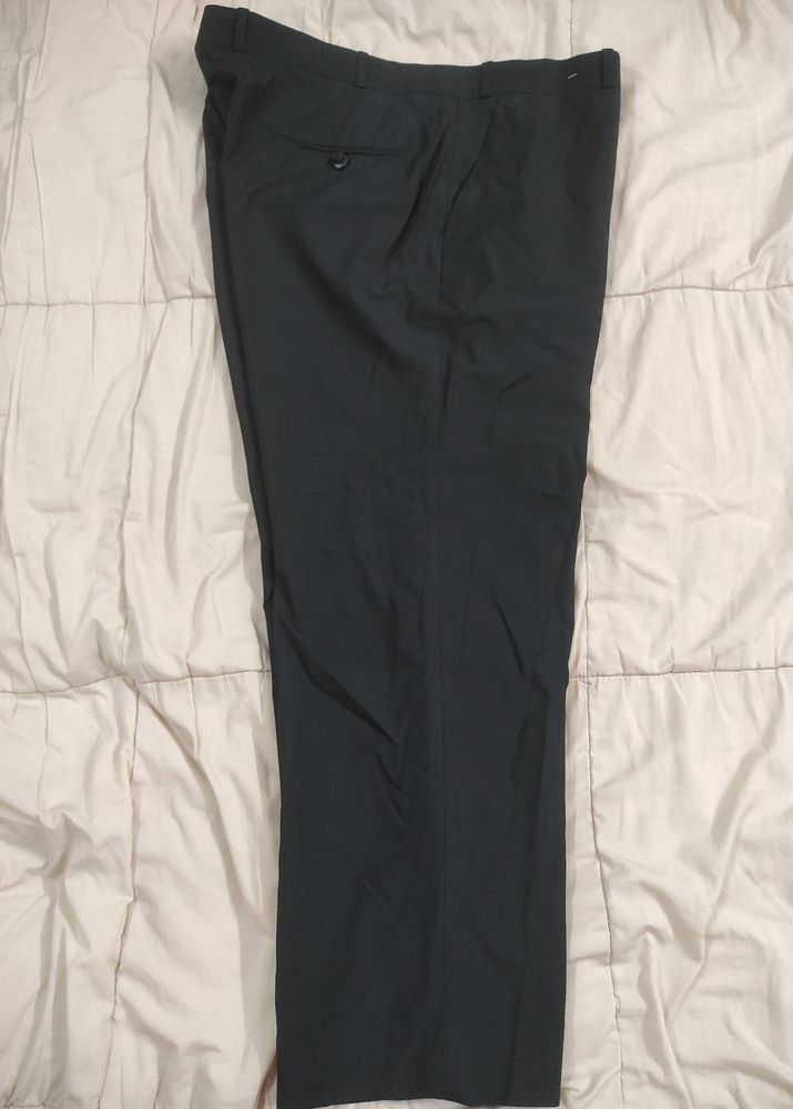 Raymond Charcoal Black Trousers