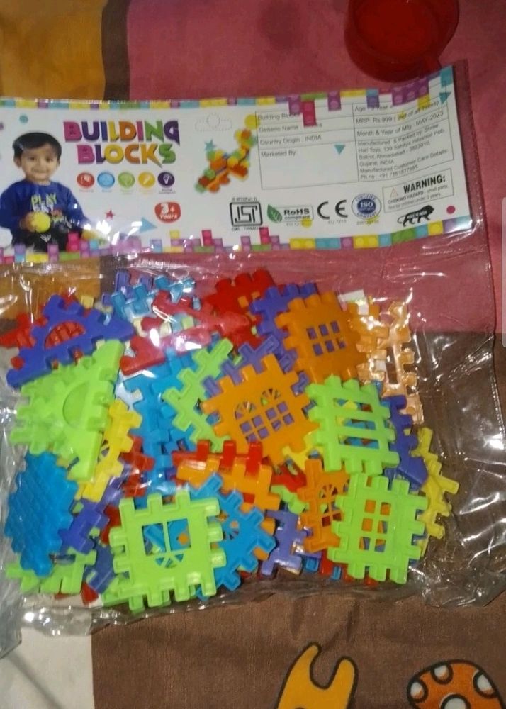 House Building Blocks With 72 + Pices For Kids