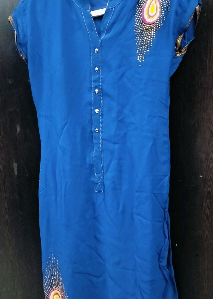 Blue Kurta