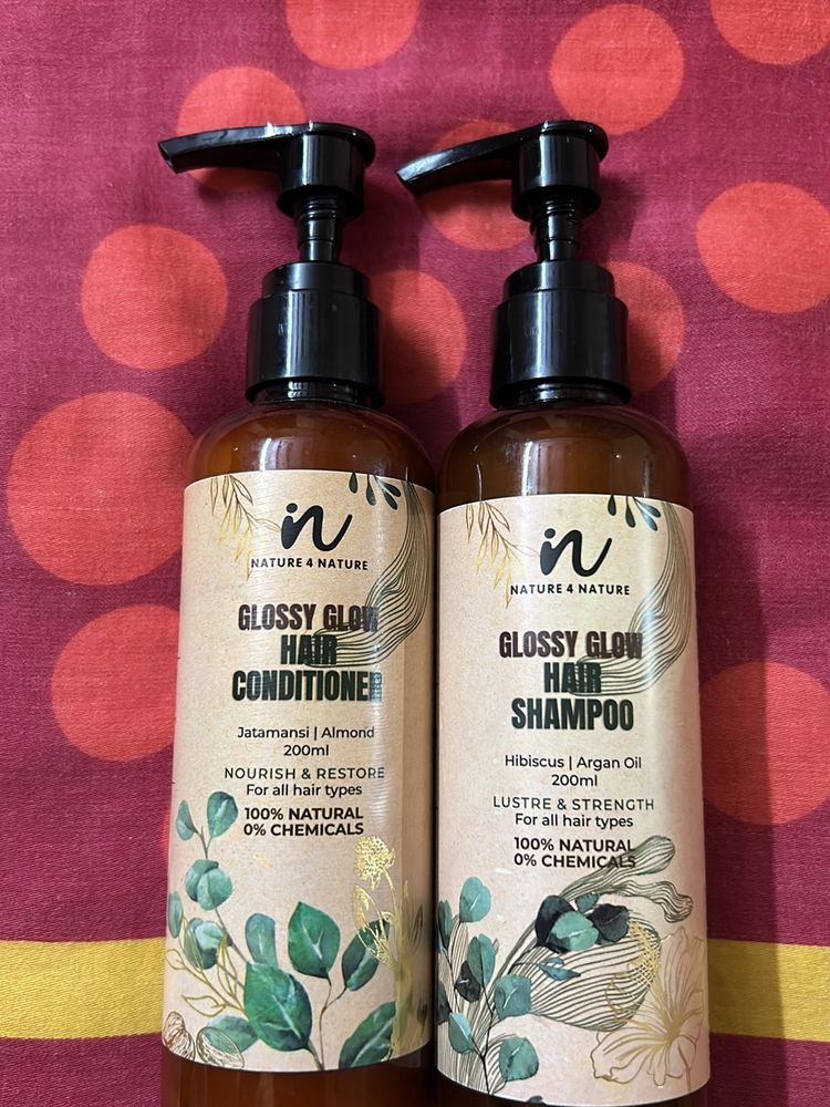 Nature4Nature Shampoo And Conditoner❤️