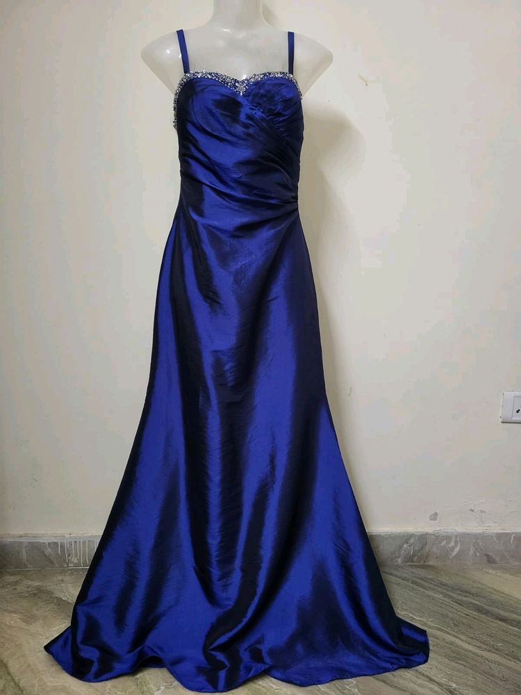 Navy Blue Gown