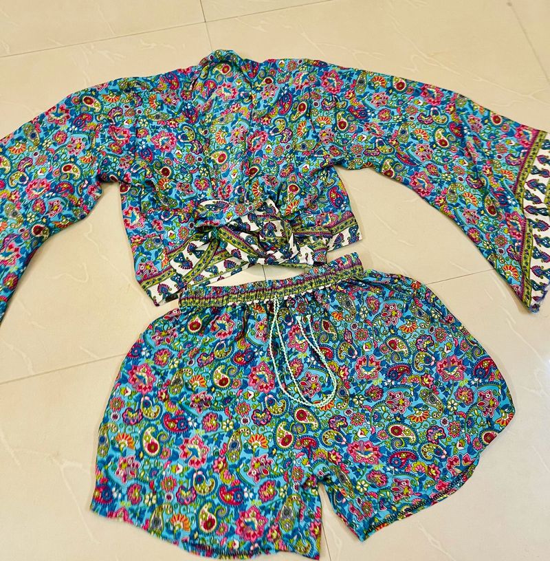 Multi Beach Co Ord Set