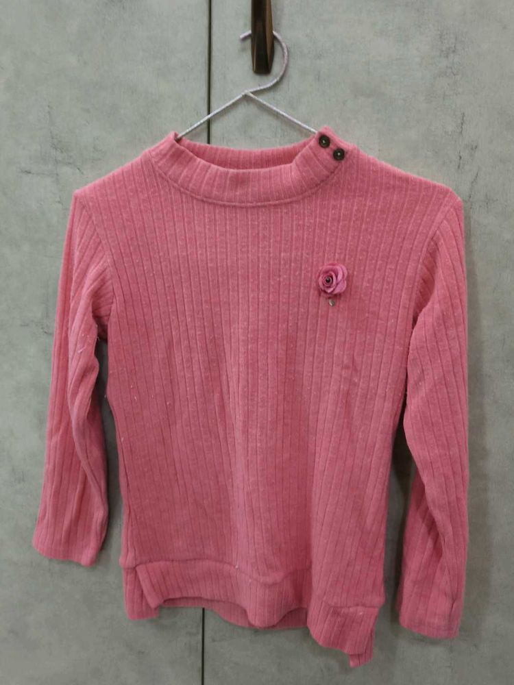 Pink Colour Sweater