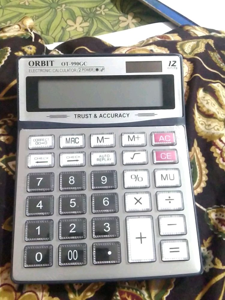 Orbit OT-990GC CALCULATOR FULLY  WORKING CONDITION