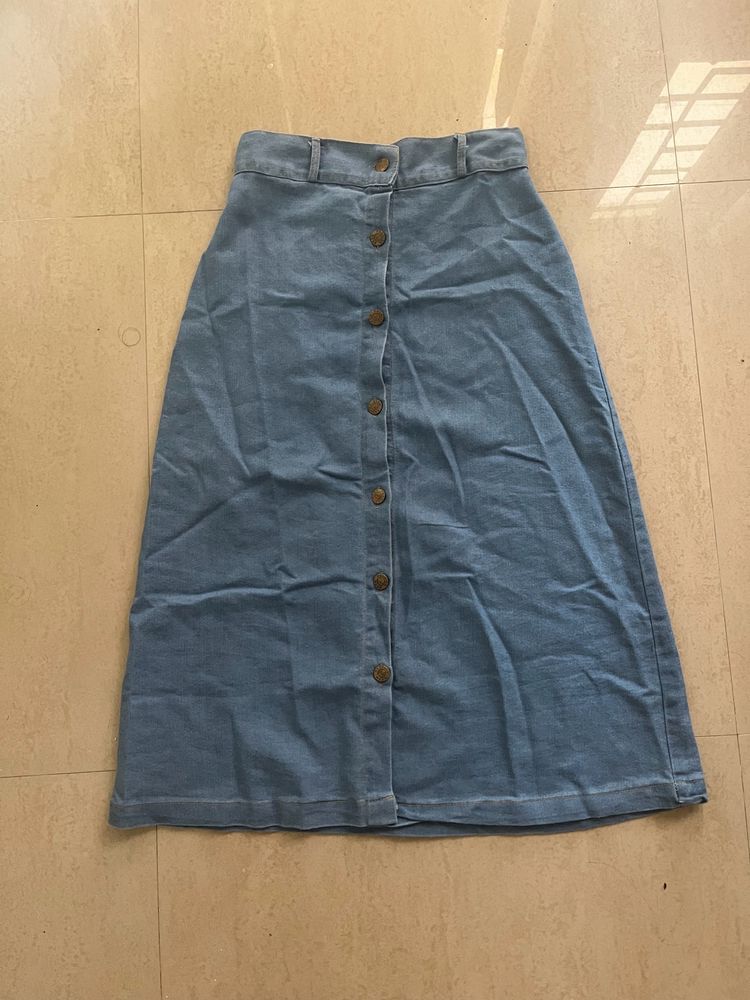 Denim Skirt