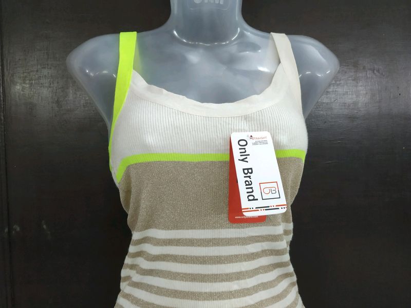 A Export Branded Girls Crop Tube Top