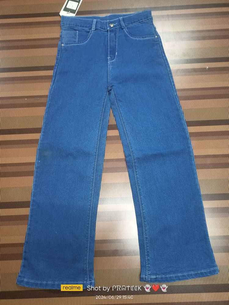 (N-28) Size Straight Denim Jeans