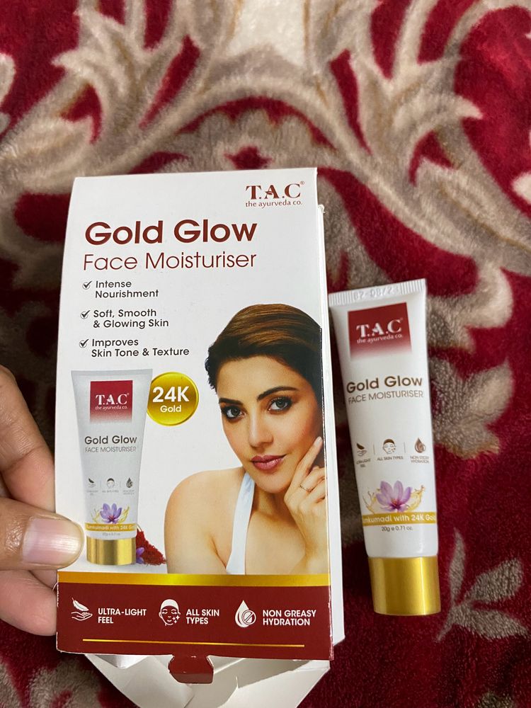 TAC Gold Glow Face Moisturiser