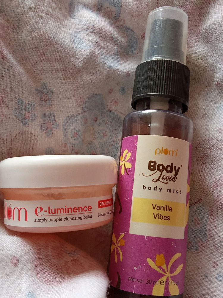 Cleansing Balm And Body Mist