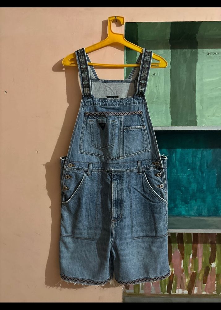 Guess Women's Navy Dungarees