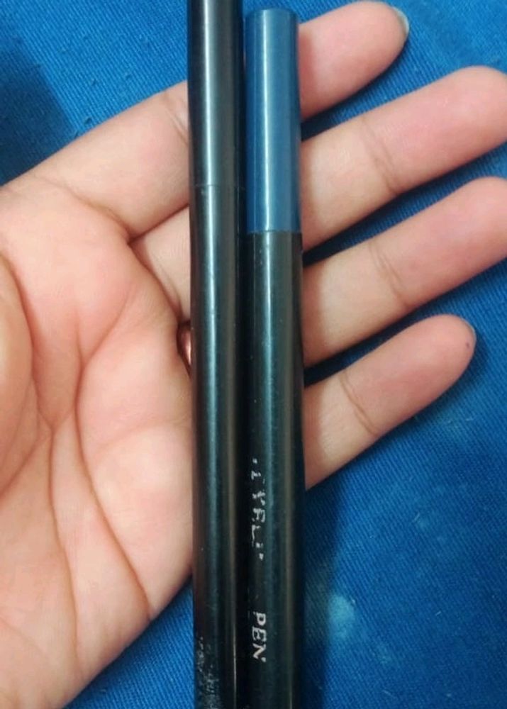 High Pigmented Black And Blue Eyeliner