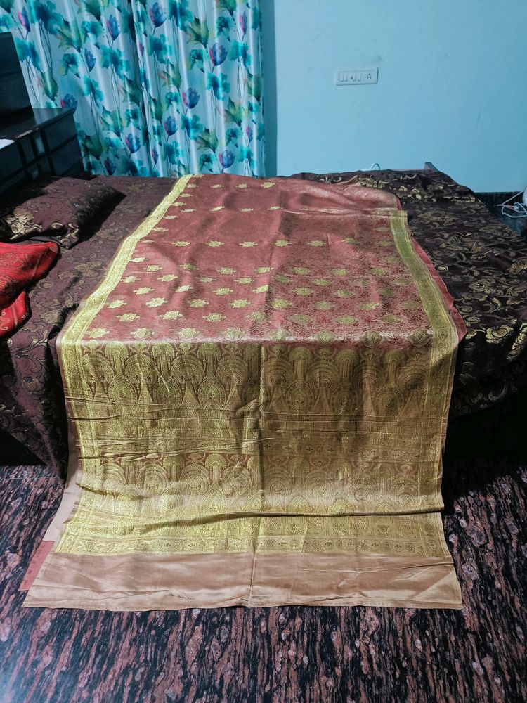 Pure Silk Himroo Banarasi