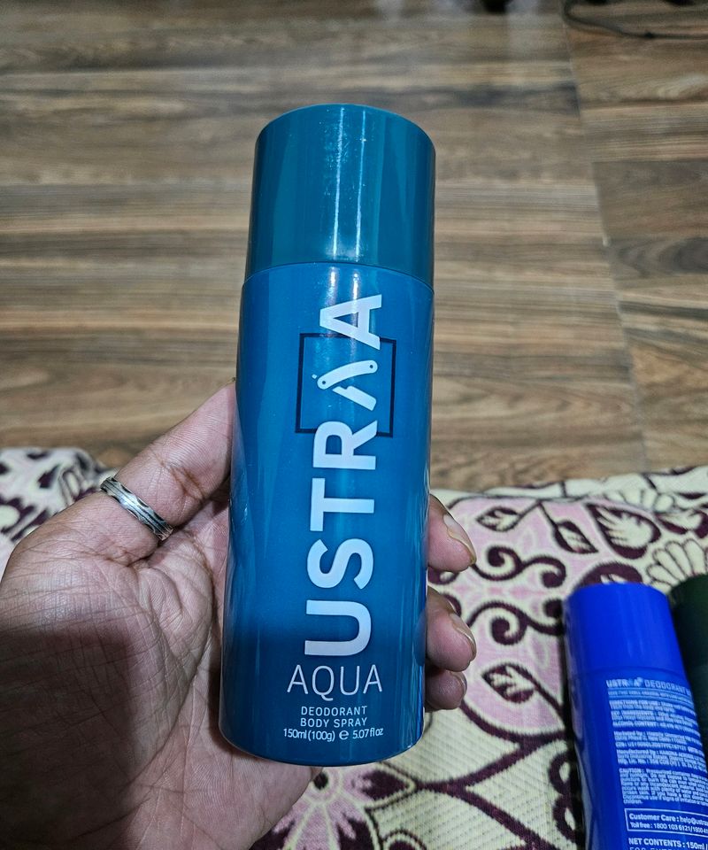 Ustraa Aqua Deodorant Body Spray