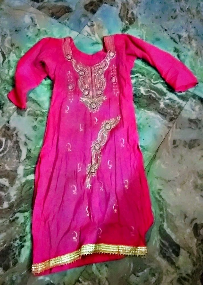 Pink Kurta