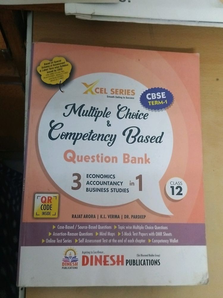 3in1 Book For Class12 (Eco, Acc., Bst)